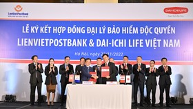 LienVietPostBank ký kết độc quyền đại lý bảo hiểm với Dai-ichi Life Việt Nam