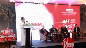 Rheem tổ chức họp báo công bố ra mắt chính thức thương hiệu tại Việt Nam