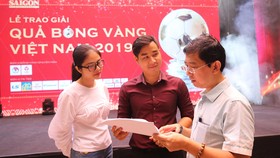 Rộn ràng trước giờ G Lễ trao giải Quả bóng vàng Việt Nam 2019