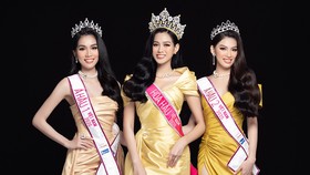 Nhan sắc Hoa hậu Đỗ Thị Hà và 2 Á hậu sau 1 tháng đăng quang