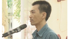 Lê Quang Tiến tại phiên tòa sơ thẩm