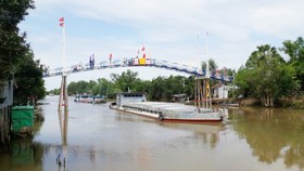   Khánh thành cây cầu mới ở vùng hạn mặn Kiên Giang