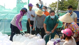 Tiền Giang: Cung cấp nước sinh hoạt, nước tưới cho vùng mặn