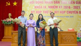 Bà Lê Hồng Thắm giữ chức Phó Chủ tịch HĐND tỉnh Kiên Giang