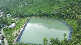 Khẩn trương sửa hồ chứa nước cho dân trên đảo Lại Sơn