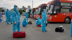 Bình Định, An Giang đón 850 người dân khó khăn về quê tránh dịch Covid-19