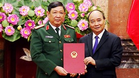 Thăng quân hàm Thượng tướng cho Phó Tổng Tham mưu trưởng Quân đội nhân dân Việt Nam
