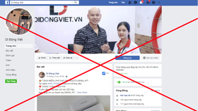 Di Động Việt cảnh báo hành động giả mạo fanpage, website của hệ thống để lừa đảo khách hàng