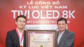TV LG OLED 8K lập kỷ lục Việt Nam
