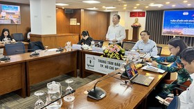 Phó Chủ tịch UBND TPHCM Dương Anh Đức phát biểu tại họp báo