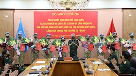 Thêm 10 sĩ quan Việt Nam tham gia sứ mệnh Gìn giữ hòa bình Liên hợp quốc