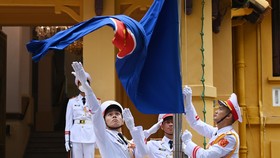 Lễ thượng cờ kỷ niệm 55 năm Ngày thành lập ASEAN