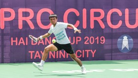 Lý Hoàng Nam có điểm ATP đầu tiên trong năm nay. 