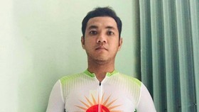Nguyễn Tấn Hoài trong màu áo Tập đoàn Lộc Trời