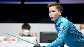 Phương Linh càng thi đấu lên tay khi qua chơi ở PBA Hàn Quốc. ẢNH: Kim Young Hun 