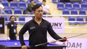 Cơ thủ Hồng Ly đang thi đấu rất thăng hoa