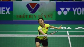 Tay vợt Nguyễn Thuỳ Linh có chiến thắng trận ra quân. Ảnh: DŨNG PHƯƠNG