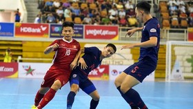 Futsal Việt Nam tái ngô cùng Thái Lan ở trận tranh chung kết vào ngày 15-12. Ảnh: Anh Trần