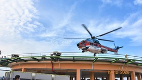 Sân bay cấp cứu bằng trực thăng đầu tiên của Việt Nam chính thức hoạt động