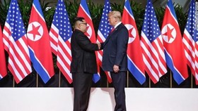 Tổng thống Mỹ cho biết, ông và Kim Jong-un sẽ gặp nhau lần nữa vào ngày 27 và 28-2 tại Việt Nam. Ảnh: Getty Images