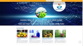 Information portal launched to support online sale of farm produce
