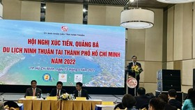At the Ninh Thuan tourism marketing and promotion conference