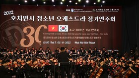  Buổi trình diễn của dàn nhạc giao hưởng Thanh thiếu niên Hàn Quốc tại nhà hát Bến Thành