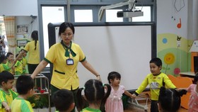 Từ tháng 2-2022, trẻ mầm non đến trường tự nguyện