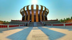 Đền thờ Vua Hùng ở Cần Thơ được khánh thành vào ngày 6-4