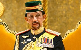 汶萊達魯薩蘭國王哈吉哈桑納爾‧博爾基亞。（圖源：AFP）