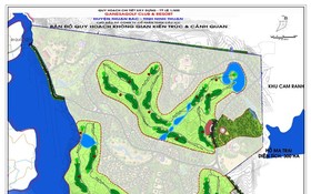 圖為包含高爾夫球場在內的Resort Ganesa 生態旅遊區1/500比例的規劃圖。（圖源：Ganesagolf Club and Resort）
