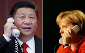 中德領導人通話。（示意圖源：互聯網）