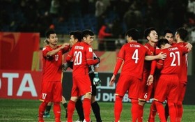 越南U23隊比賽中一瞥。
