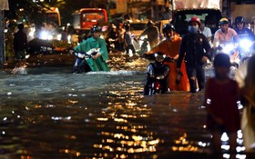 本月19日的強降雨導致多條街道嚴重受淹。（圖源：友科）