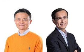 阿里巴巴集團宣佈，2019年9月10日，現任集團首席執行官的張勇（右）將會接替馬雲擔任董事局主席。(圖源：阿里巴巴官網)