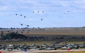 東方2018的大型軍事演習中總共有30萬人參與，演習覆蓋了俄羅斯西伯利亞和白令海峽一線。（圖源：新華網）
