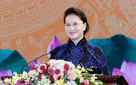 國會主席阮氏金銀將於本月4至7日對韓國進行正式訪問。（圖源：互聯網）