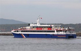 富貴Express高速船正式投入營運，為民眾和遊客服務。（圖源：越通社）