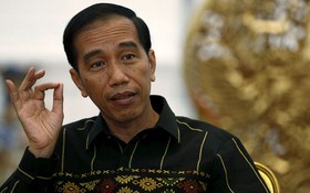 贏得連任的印尼總統佐科‧維多多。（圖源：路透社）
