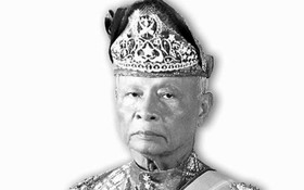 馬來西亞第七任國王蘇丹哈芝阿末沙‧阿穆斯達因‧比拉。（圖源：互聯網）