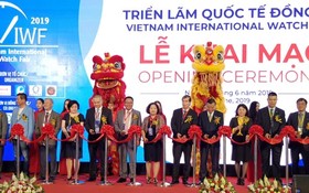 圖為2019年越南鐘錶國際展覽會(VIWF)開幕式。