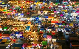 泰國曼谷Ratchada夜市。（圖源：互聯網）
