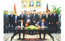 越柬簽訂 28 個領域協議備忘錄