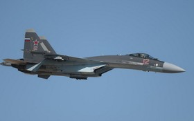 圖為俄軍蘇-35戰鬥機。 （圖源：俄新社）