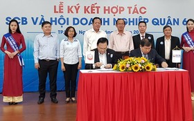第六郡商會與西貢商業股份銀行(SCB)舉行合作協議簽署儀式。