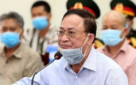 國防部原副部長阮文獻被處判4年有期徒刑。（圖源：人民公安報）