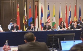 第十七屆中國-東盟博覽會高官會暨投資合作工作視頻連線會議。
