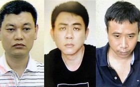 被起訴的 3名嫌犯，左圖起依次為阮英玉、阮煌忠及范光勇。（圖源：警方提供）