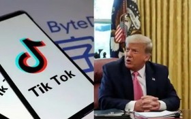 美國總統特朗普當地時間7月31日表示，最快當地時間8月1日通過行政命令封殺中國短視頻平台抖音海外版TikTok。（示意圖源：互聯網）