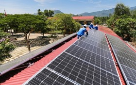 至今，中部電力總公司一共發展了8732個屋頂太陽能發電項目。（圖源：雲英）